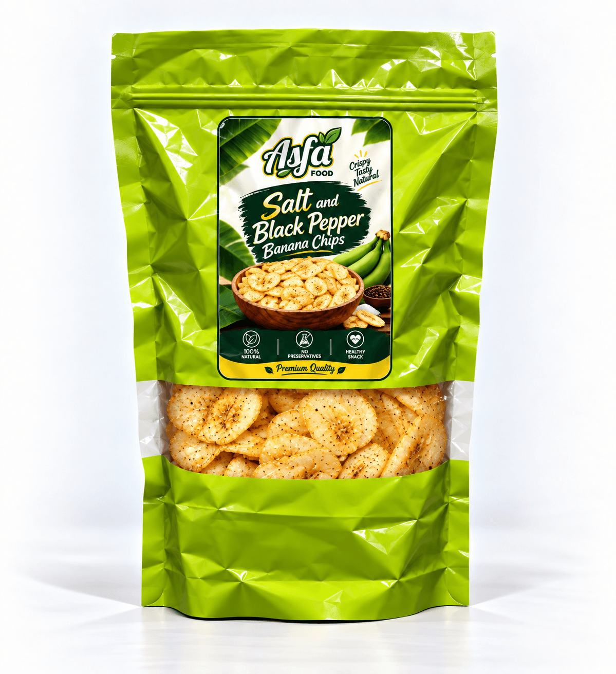 Salt & Black Pepper Banana Chips